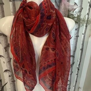 LARGE SILK SCARF